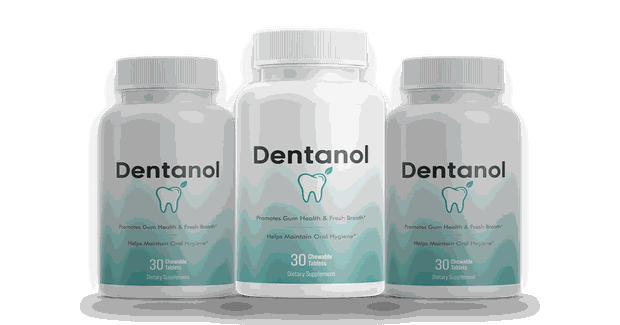 Three Dentanol bottles